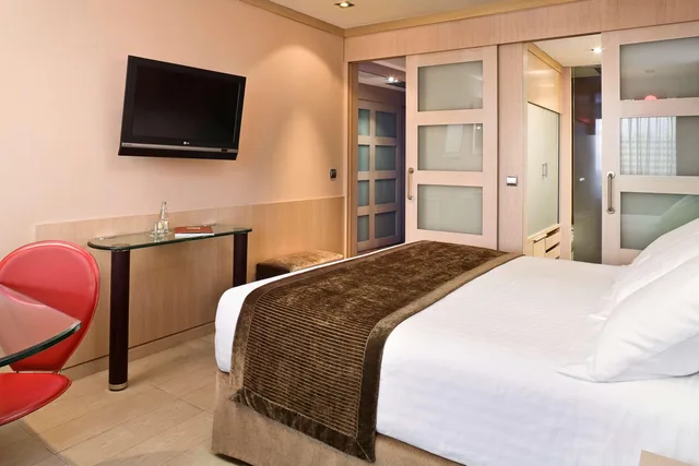 غرفة قياسية بسريرين منفصلين، Melia Madrid Princesa Hotel 9/10