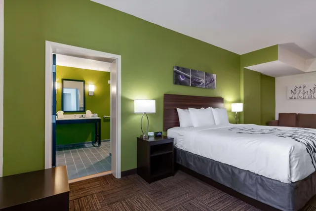 جناح بسرير كينج لذوي الإعاقة، Sleep Inn & Suites Tampa South 2/3