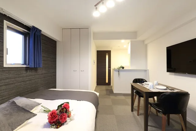 غرفة عائلية بفراش فوتون وسرير مزدوج، The Grand Residence Hotel Hakata 3/5