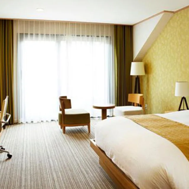 غرفة بسرير كوين بإطلالة على الجبل، Holiday Inn Resort Alpensia Pyeongchang 7/10