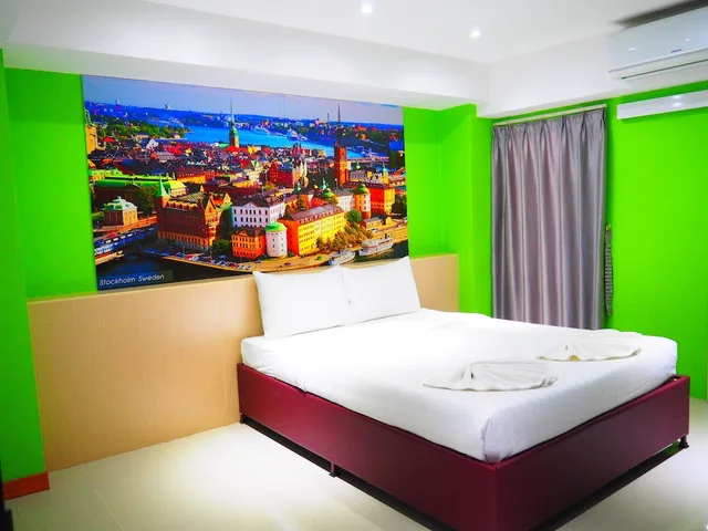 غرفة بسرير مزدوج، Blue Orchids Hotel 5/8