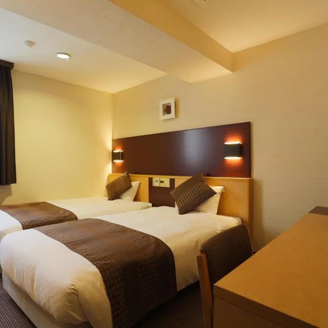 غرفة بسريرين منفصلين، Ueno First City Hotel 3/10