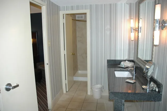غرفة حصرية ديلوكس بسرير كينج مع أريكة، Wyndham Garden Norfolk Downtown 7/9
