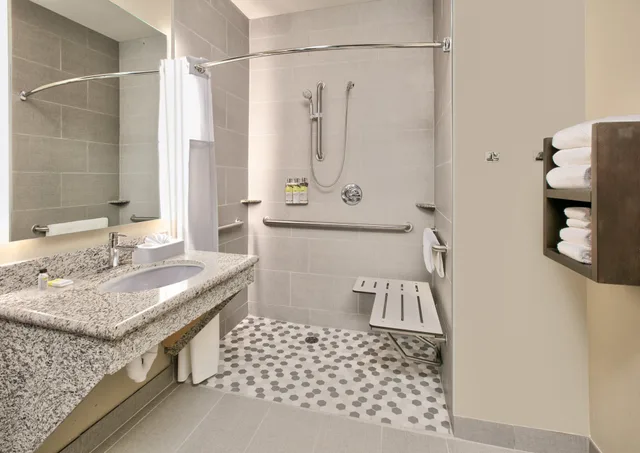 جناح بسريرين مزدوجين بغرفة نوم واحدة بمطبخ لذوي الإعاقة، Staybridge Suites Plano - Richardson Area 4/5