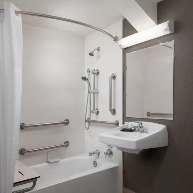 غرفة بسرير كينج لذوي الإعاقة، La Quinta Inn Omaha West 4/4