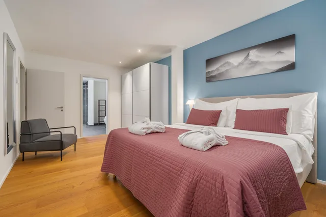 شقة بسريرين كينج بغرفتي نوم، Swiss Hotel Apartments Interlaken 1/1