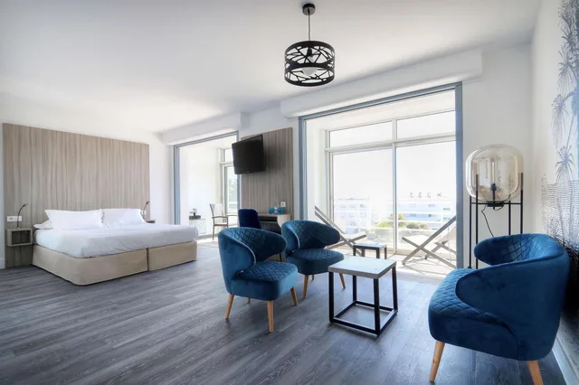 غرفة ديلوكس بسرير كوين، Best Western Hotel Le Bellevue 6/8
