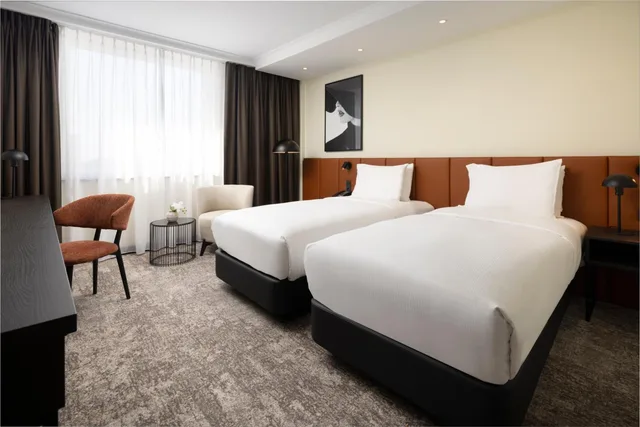 غرفة مفردة، Hilton Duesseldorf 21/28