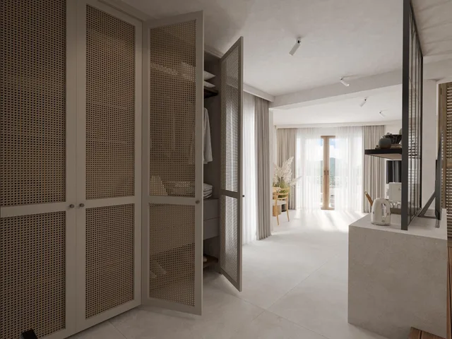 جناح جونيور بإطلالة على البحر بشرفة في الملحق، Casa Del Mare Mediterraneo 6/6