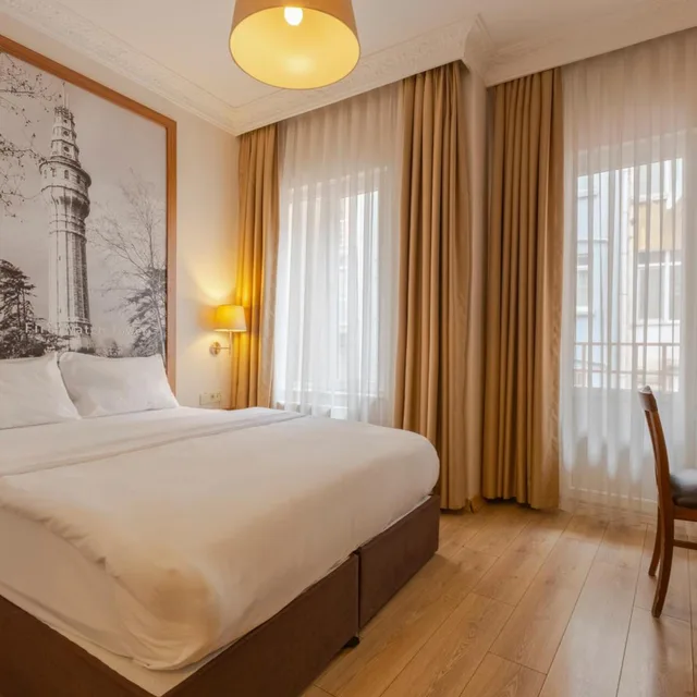 غرفة قياسية بسرير مزدوج أو سريرين منفصلين، Sisli MLS Hotel 9/10