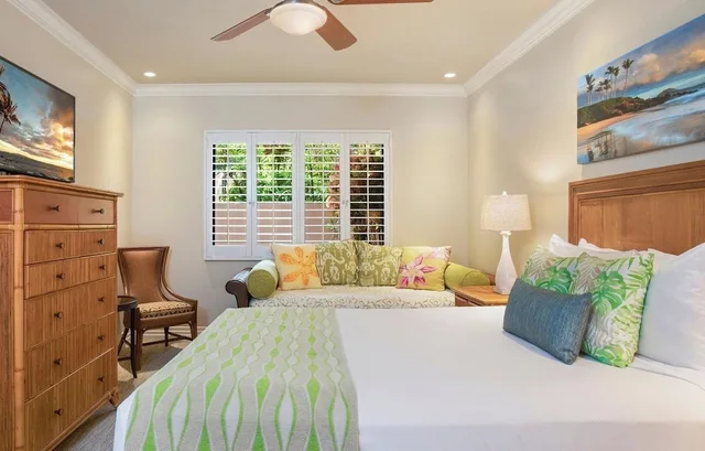 2 Bedrooms, Condo, King Bed, 1 Queen and 1 Single Bed, Ocean Front، Makena Surf - Destination Resorts Hawaii 5/10