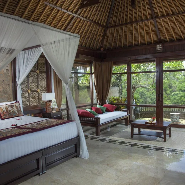 فيلا بسرير كينج بإطلالة على الحديقة بغرفة نوم واحدة، Pita Maha Resort And Spa 2/8