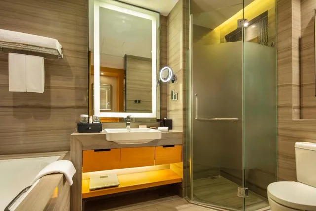 غرفة بسرير كينج، Wyndham Shanghai Nanxiang 2/4