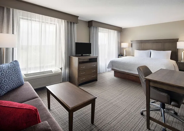 Studio, Suite, King Bed, Sofa, Hampton Inn & Suites Alexandria Old Town Area South 3/8