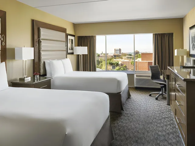 Room, 2 Double Beds, Campus View, Accessible، USC Hotel 1/1