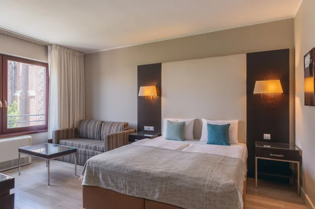 غرفة عائلية بأربعة أسرّة، Lions Garden Hotel 5/10
