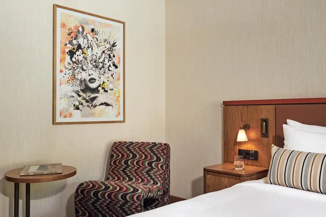 غرفة بسرير كينج بإطلالة على المسبح لذوي الإعاقة، Hyde Bodrum - Adults Only +16 3/8
