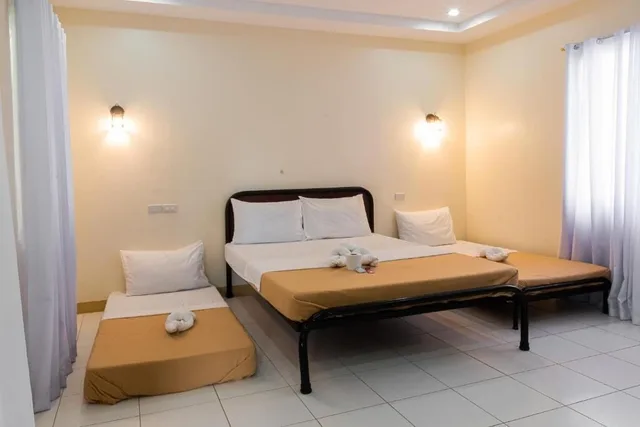 غرفة عائلية رباعية بسرير مزدوج وسرير فردي، Almira Diving Resort 1/1