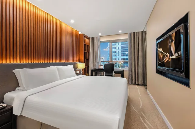 غرفة تنفيذية بسرير كينج بغرفة نوم واحدة، Ascott Huai Hai Road 2/6