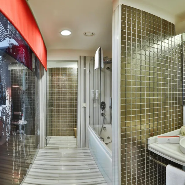 جناح بسرير كينج بحوض استحمام، Senatus Hotel 5/5