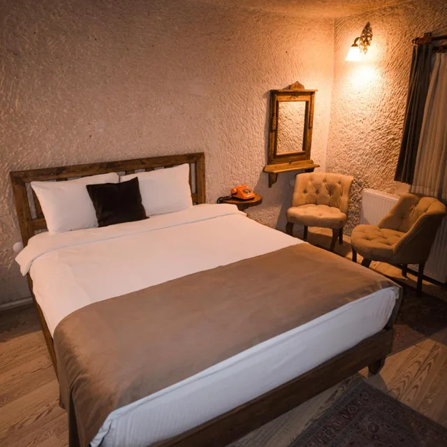 غرفة قياسية بسرير مزدوج، Mia Cappadocia Cave Hotel 2/10