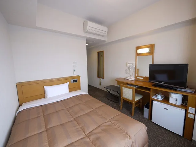 غرفة مفردة بسرير مزدوج للمدخنين، Hotel Route Inn Nishinasuno 6/10
