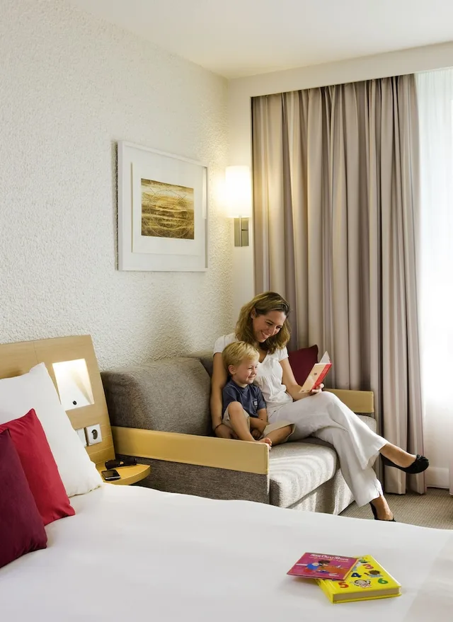 غرفة سوبيريور بسرير مزدوج مع أريكة، Novotel Nice Aeroport Cap 3000 5/10