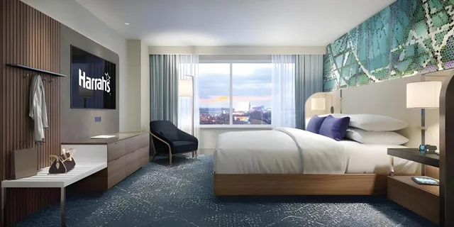 Tower, Luxury, King Bed, Water Front، Harrahs Resort Atlantic City - A Caesars Rewards Destination 1/1