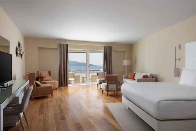 غرفة عائلية بإطلالة على البحر، Doria Hotel Bodrum 1/4