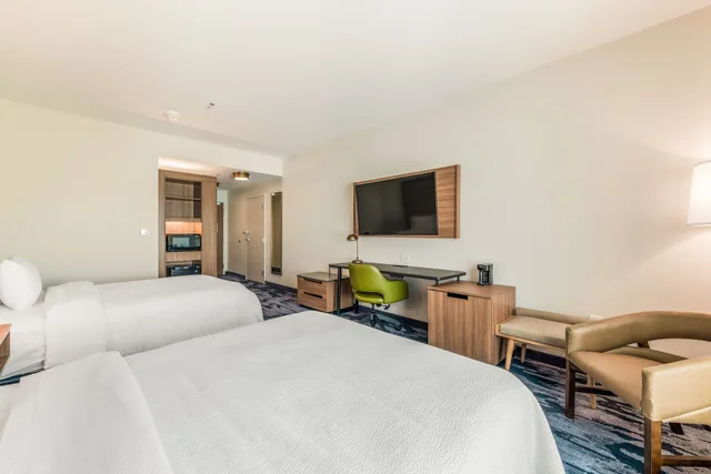 غرفة بسريرين كوين لذوي الإعاقة، Fairfield Inn & Suites by Marriott Knoxville Clinton 1/8