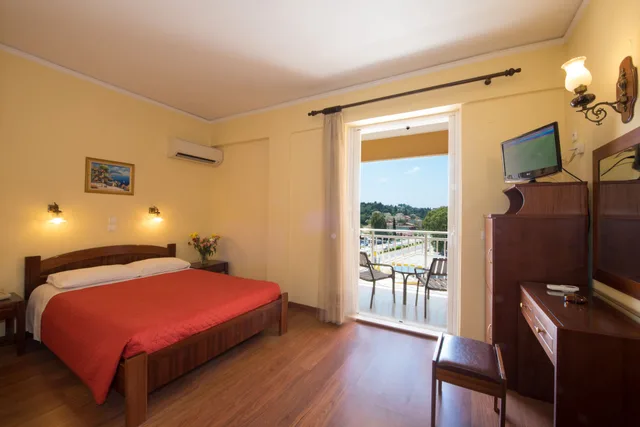 غرفة مفردة بسرير مزدوج، Sunset Hotel Corfu 3/10