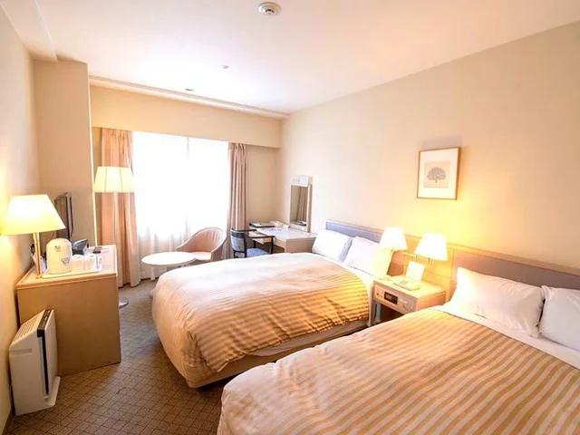 غرفة بسريرين منفصلين، Grand Hotel Kanachu Hadano 2/4