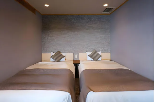 Japanese Western, Superior, Twin Beds, Sea Side, Tatami، Ooedo Onsen Monogatari Premium Iseshima 1/1
