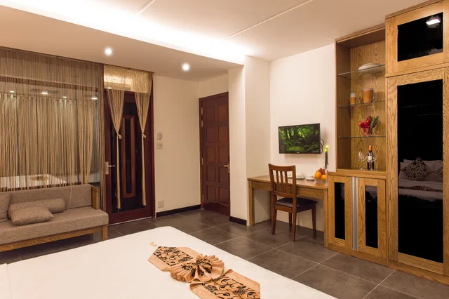 غرفة ديلوكس بسرير مزدوج، Valentine Hotel 5/7