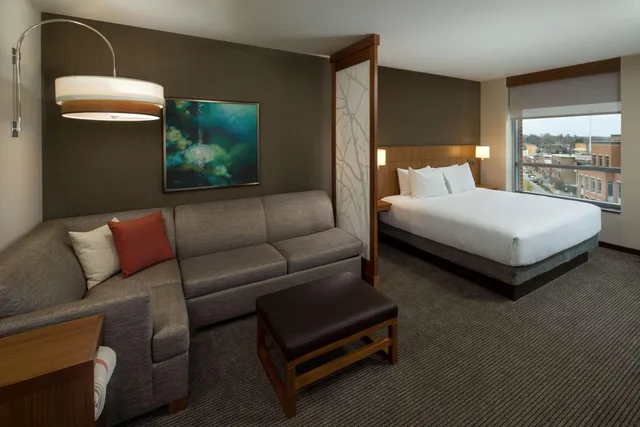 Room, King Bed, Sofa, Accessible, Hyatt Place Bloomington/Normal 1/4