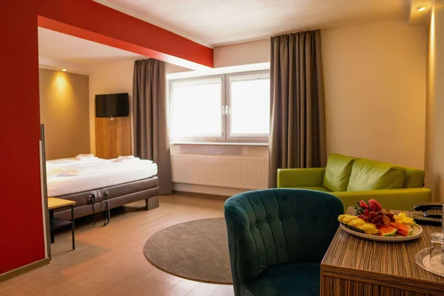 غرفة قياسية بسرير فردي، TOP Hotel Sportforum 1/2