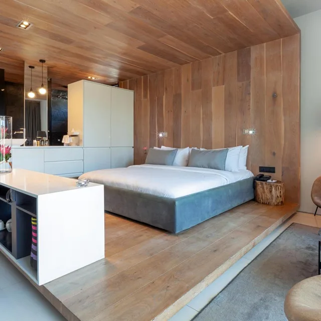 غرفة كلاسيكية بسرير مزدوج بشرفة، Pod Camps Bay 4/7