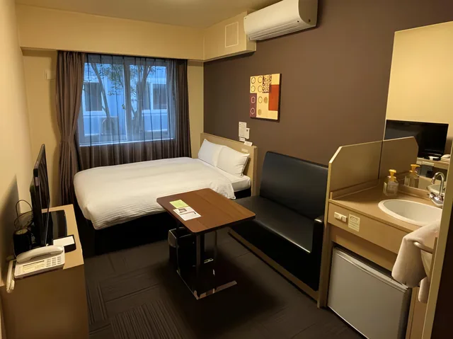 Semi Room, Semi Double Bed, No Bathroom، Hotel Route-Inn Miyako 1/1