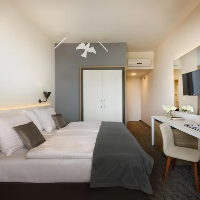 Room, Double Bed, Lateral Side Sea View, Balcony، Remisens Hotel Albatros-All inclusive 1/4