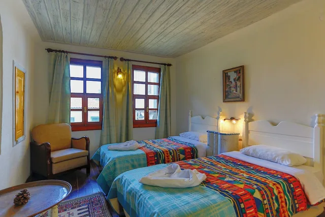 غرفة بسريرين منفصلين، Atelya Art Hotel 1/1