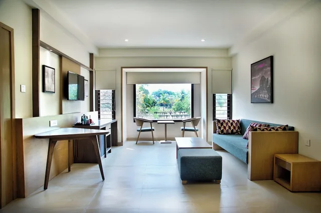 غرفة عائلية بسرير كينج، Purple Cloud Hotel 5/5