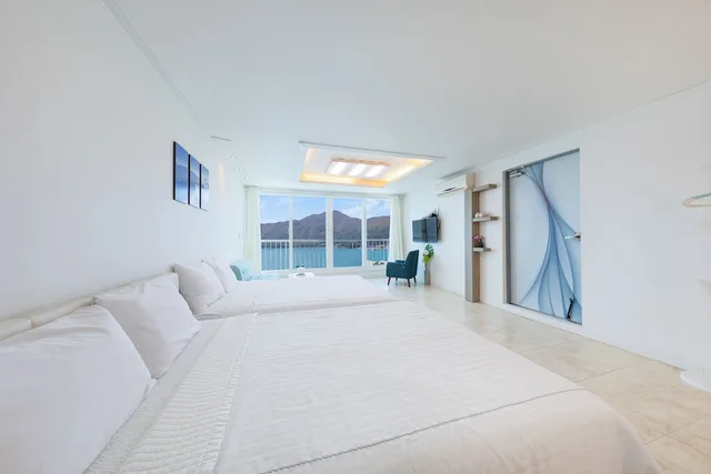 Beach, 2 Double Beds، Melodia Pension 1/10