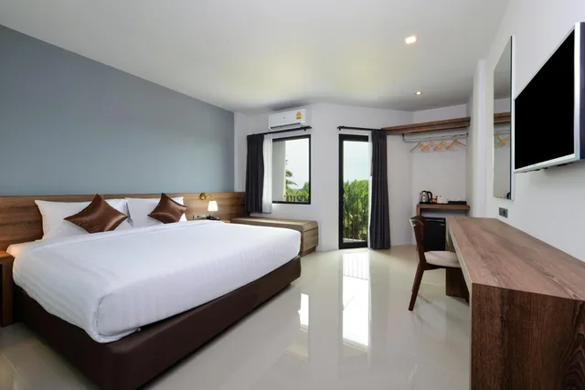غرفة قياسية بسرير كوين، The Chill At Krabi Hotel 1/3