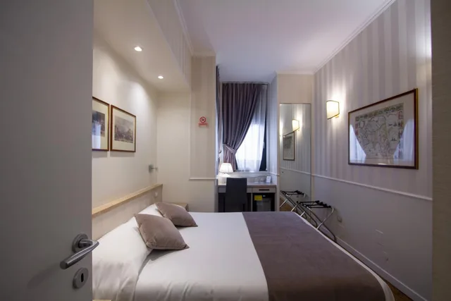 غرفة بسرير مزدوج، Flora Hotel Milan 8/10