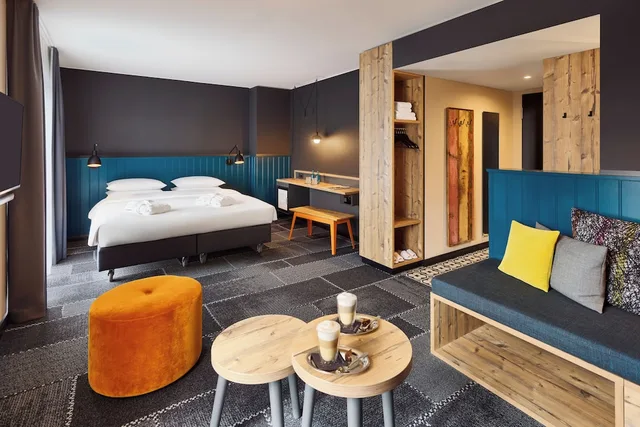غرفة بريميوم بسرير كينج، Me and All Hotel Mainz 6/8