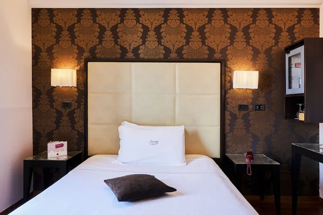 Room, French Bed, with View، Touring Hotel Bologna 6/8