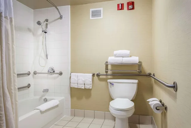 غرفة كومفورت بسرير كينج لذوي الإعاقة، Hilton Garden Inn Denver Airport 6/6