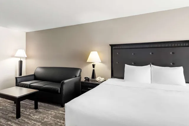 غرفة بسرير كينج مع أريكة يُسمح فيها بالحيوانات الأليفة، Best Western Saluki Inn 1/2