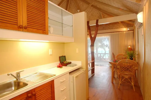 بنغل ديلوكس على الشاطئ مباشرة، Aitutaki Lagoon Private Island Resort - Adults Only 3/4