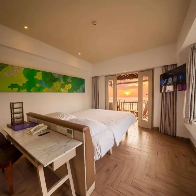 غرفة ديلوكس بسرير كينج بإطلالة على البحر، Mercure Kuta Bali 3/10